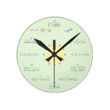 Math Wall Clock