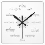 Math Wall Clock