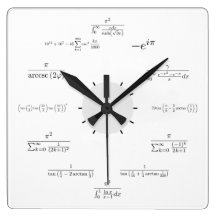 Math Wall Clock