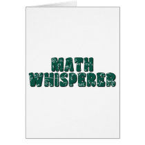 Math Whisperer Card