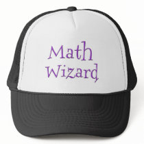 Math Wizard Trucker Hat