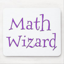 Math Wizard Mousepads