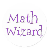 Math Wizard Stickers