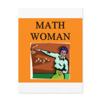 MATH WOMAN postcards