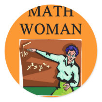 MATH WOMAN stickers