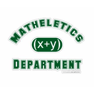 Matheletics Department T-shirt shirt