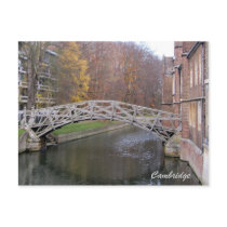 Mathematical bridge postcard