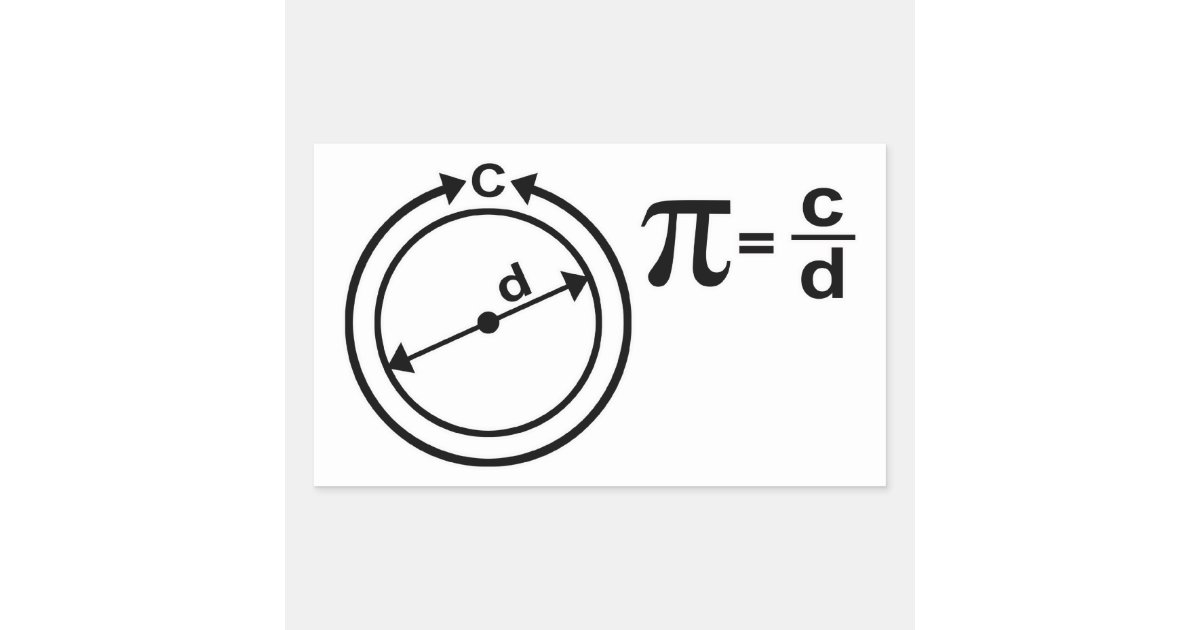 mathematical-definition-of-pi-rectangular-sticker-zazzle