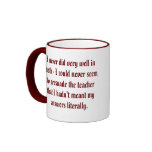Mathematical Quotes mugs
