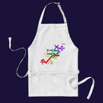 Mathematical Symbols Apron aprons