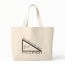 Mathematically Inclined Canvas Bag