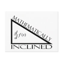 Mathematically Inclined Postcards