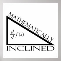 Mathematically Inclined Print