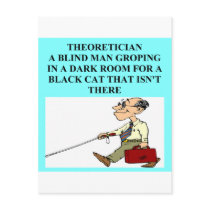 mathematician theoretician joke postcards