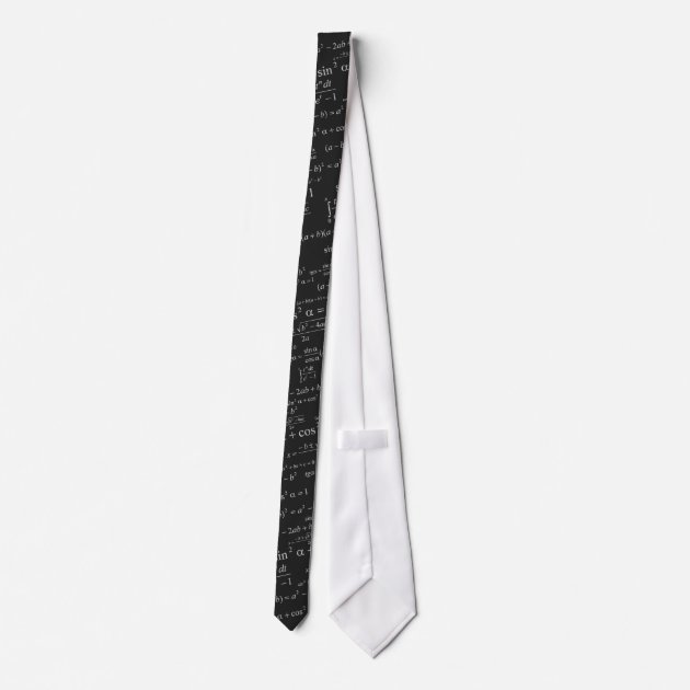 Mathematics Equation for Math Geek Teacher Student Tie-2