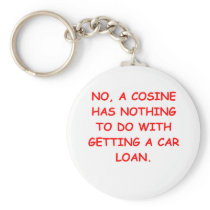 mathematics key chain