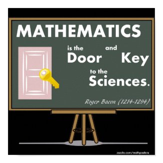 Mathematics Posters Quotes print