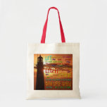 Mathew 5:14-16 Lighthouse 2 Tote Bag