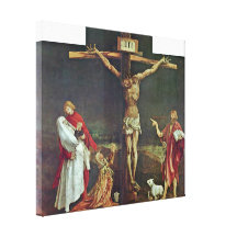 Mathis Grunewald Gothart - Crucifixion of Christ Canvas Prints