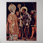 Mathis Grunewald Gothart - Home of St Erasmus Posters