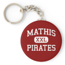 Mathis - Pirates - High School - Mathis Texas Keychains