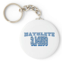 Mathlete Pi Key Chains
