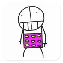 Mathman Sticker
