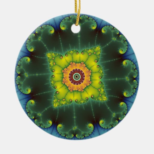 Matilda 1 - Fractal Art Christmas Ornament