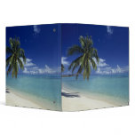 Matira Beach on the island of Bora Bora, binders