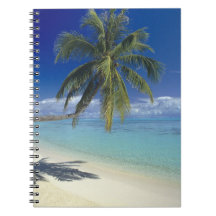 Matira Beach on the island of Bora Bora, Society Notebook