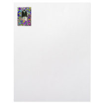 Matisse in Butterflies II - White & Black Papillon Custom Letterhead