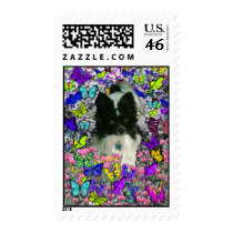 Matisse in Butterflies II - White & Black Papillon Postage