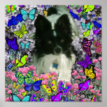 Matisse in Butterflies II - White & Black Papillon Print