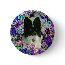 Matisse in Butterflies III Button - Papillon