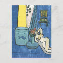 Matisse Style Nude with Fish