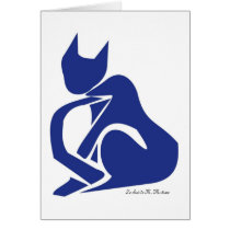 Matisse's Cat Greeting Card