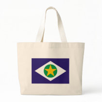 Mato Grosso, Brazil Flag bags
