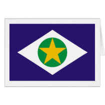Mato Grosso, Brazil Flag cards