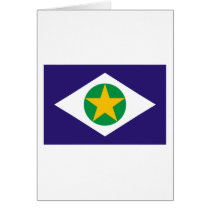 Mato Grosso, Brazil Flag cards