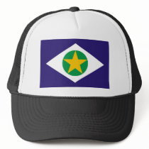 Mato Grosso, Brazil Flag hats