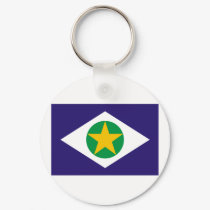 Mato Grosso, Brazil Flag keychains by Vexillophile Mato Grosso, Brazil Flag keychains