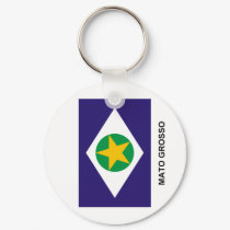 Mato Grosso, Brazil Flag keychains by Vexillophile Mato Grosso, Brazil Flag keychains