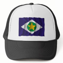 Mato Grosso, Brazil Waving Flag hats