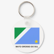 Mato Grosso do Sul, Brazil Flag keychains by Vexillophile Mato Grosso do Sul, Brazil Flag keychains