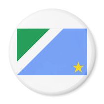 Mato Grosso do Sul, Brazil Flag magnets