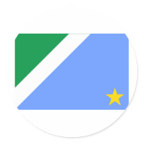Mato Grosso do Sul, Brazil Flag Sticker