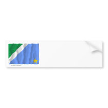 Mato Grosso do Sul, Brazil Waving Flag bumper stickers