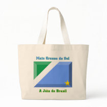 Mato Grosso do Sul Flag Gem bags