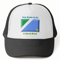 Mato Grosso do Sul Flag Gem hats