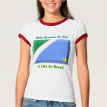 Mato Grosso do Sul Flag Gem Shirt